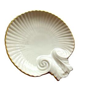 **Lenox Vintage Aegean Seashell Trinket Dish**